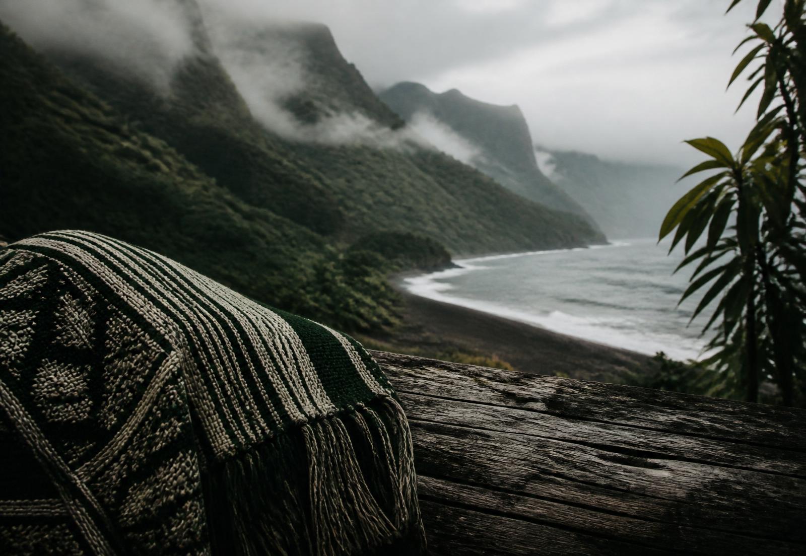 Timor-Leste coastline and highlands